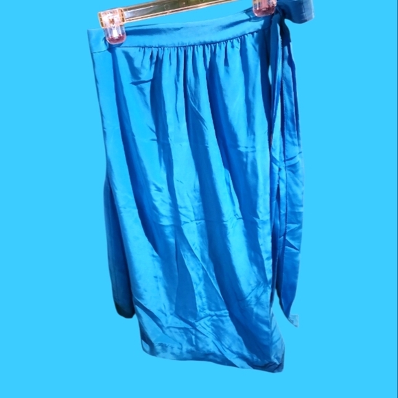 Banana Republic/Trina Turk 100% Silk One-Shoulder Mini Dress - Picture 4 of 7